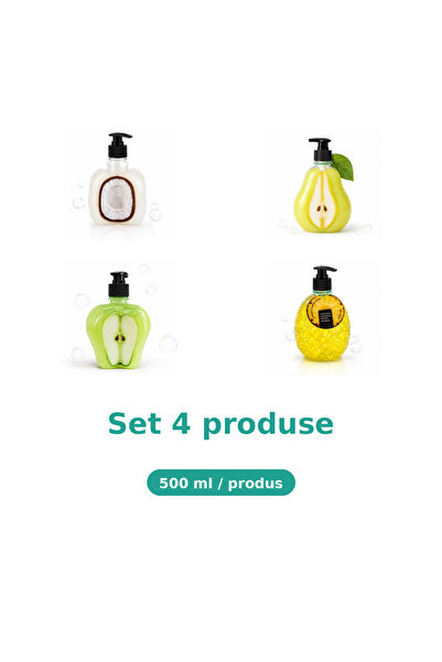 Tasty Set 4 Produse Tasty, Mix Cocos, Pere, Mar Piele Sensibila, Ananas