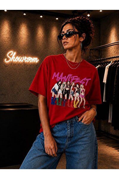 FAEL LİFE Unisex Oversized T-Shirt with Manifest Print