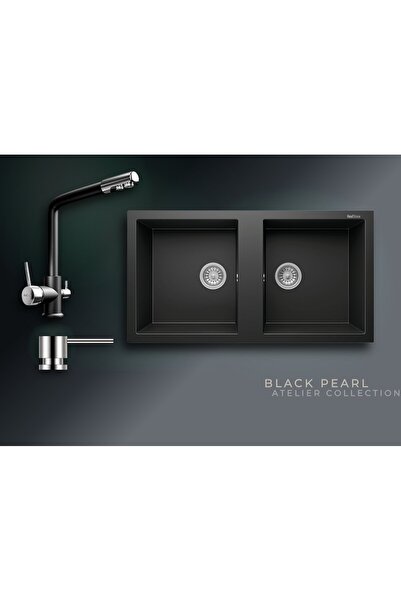 RealStone Black Pearl Collection Nemrut 97 P019 & Abant Premium Mutfak Koleks...