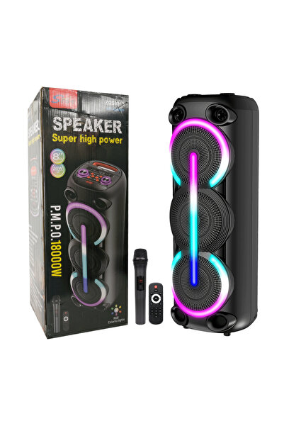 singe SING-E ZQS8313 Portable Karaoke Speaker Hot Sale RGB Light Wireless Sub...