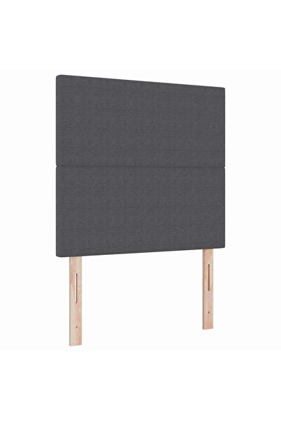 vidaxl Tăblie cap Gri închis 80 cm Țesătură din corduroy