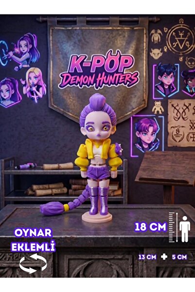 You Toys İblis Avcıları / Rumi Tamamı Eklemli Eğlenceli Büyük boy Oyuncak