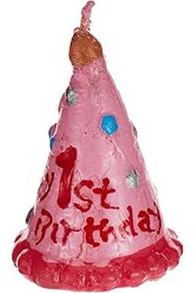 The Bros Baby Girl Princess Baby Giveaway Candles Box, Pink, VI69