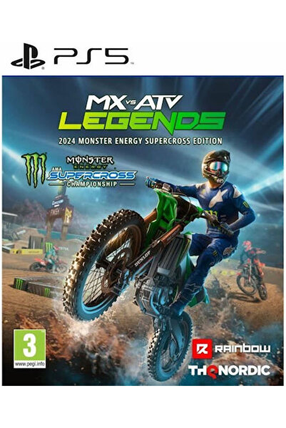Enarxis MX εναντίον ATV: Θρύλοι - 2024 Monster Energy Supercross Παιχνίδι PS5