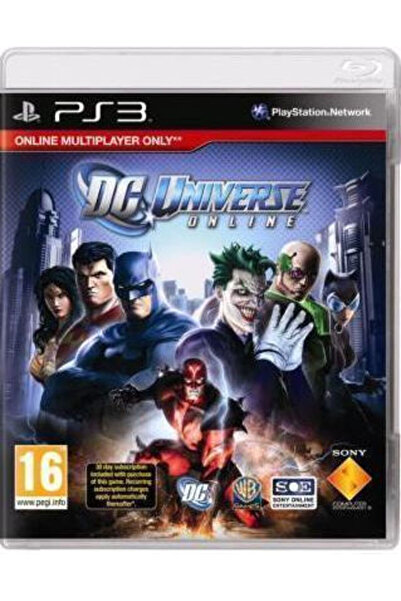 Sony Dc Universe Online Παιχνίδι PS3 (Μεταχειρισμένο)