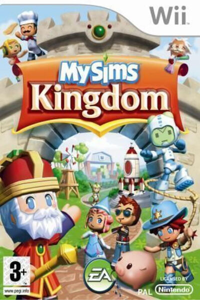 OEM Mysims Kingdom Wii Παιχνίδι (Μεταχειρισμένο)