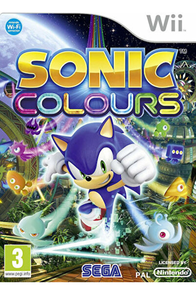SEGA Σόνικ Κόλορς Παιχνίδι Wii (Μεταχειρισμένο)