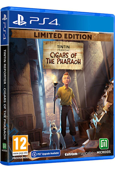 Microids Τίντιν Ρεπόρτερ: Τα Πούρα του Φαραώ Παιχνίδι PS4 Περιορισμένης Έκδοσης