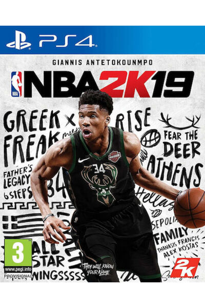 2K Games NBA 2K19 PS4 Παιχνίδι (Μεταχειρισμένο)