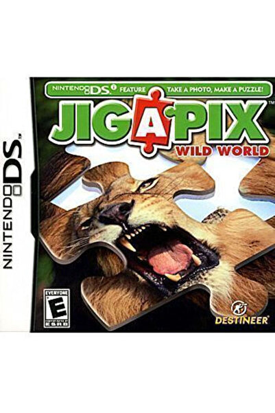Nintendo Jig-a-pix Wild World νds DS Παιχνίδι (Μεταχειρισμένο) (Μόνο το παιχν...
