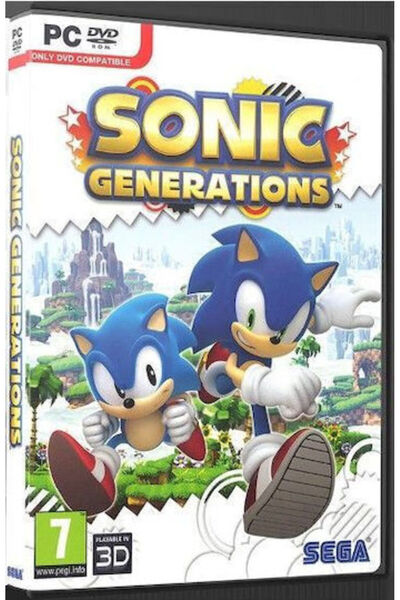 SEGA Sonic Generations PC Game (Μεταχειρισμένο)