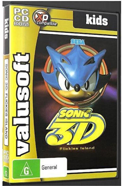 SEGA Sonic 3D Flickies Island Παιχνίδι Η/Υ (Μεταχειρισμένο)