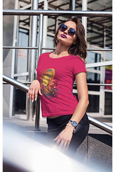 iLovePrints Abstract Portrait of a Woman Tshirt