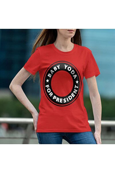 iLovePrints Baby Yoda for President Tshirt