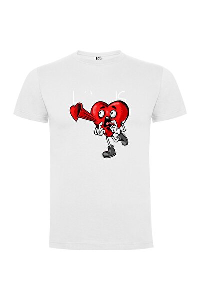 iLovePrints Love's Megaphone Heart Tshirt