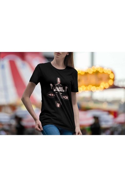 iLovePrints Black Sabbath Illustrated Poster Tshirt