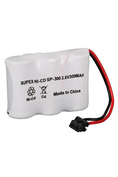 Supex SP-300 3.6V 300mAh Ni-CD Telsiz Telefon Pili