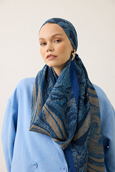 İpekhan Seren Shawl 4001 Blue