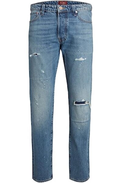 Jack & Jones Blugi bărbați Jack & Jones, denim albastru, croială regulară, W3...