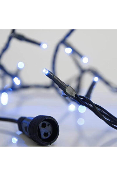 Generic 100 λαμπάκια LED σε σειρά, 5 m, πράσινο καλώδιο, σταθερή, με επέκταση...