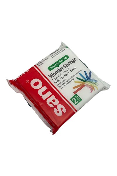 Sano Bureți magici Wonder Sponge pentru curățare puternică, set 2 bucăți