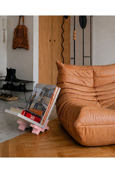 Basart Dekoratif Kitap Standı - Modern Minimalist Kitaplık, Dergilik ve Kitap...