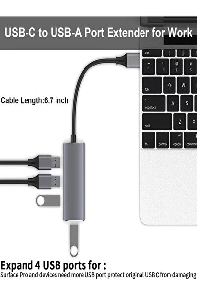 Smartlink محول متعدد المنافذ SMART LINK SL3056DP USB-C 8 في 1، مع منفذ HDMI بدقة 4K، وشحن سريع بقدرة 100 واط، ومنفذ USB 3.0