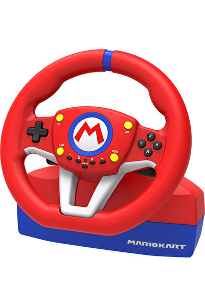 Hori Τιμόνι Αγώνων Mario Kart Pro Mini με Πεντάλ για Switch με 270 μοίρες °  ...