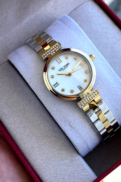 Tom Jones London Original Women's Wristwatch with 2-Year Warranty Steel Strap...