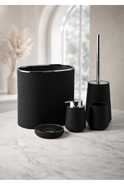 CEZVE HOME Acrylic Modern Bathroom Set – 5 Piece Modern & Stylish Design
