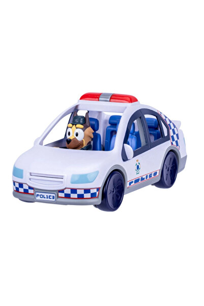TOYFEST Bluey Sesli ve Işıklı 1 Figürlü Polis Arabası