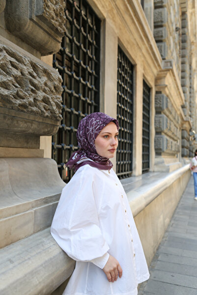 Vorvella Çiçek Desenli Tülbent