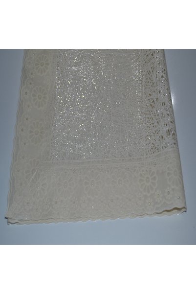 ERKSOLHOME LACE LÜX PVC KAPLAMALI DANTEL KENARLI MASA ÖRTÜSÜ
