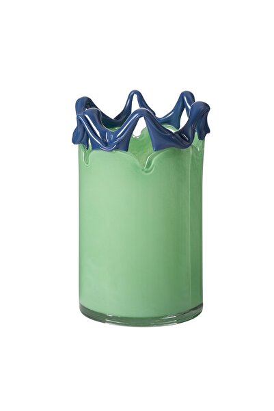 Mudo Concept WAVY GREEN VAZO 13X13X21 CM