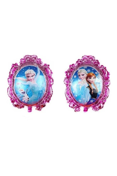 Frozen Figurină balon din folie Elsa și Anna, 2 fețe 55x62 cm