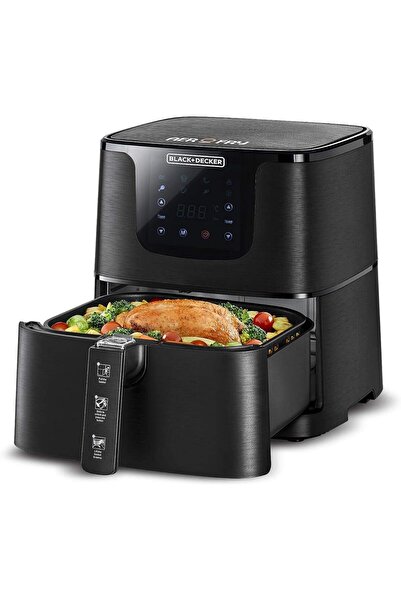 Black and Decker BLACK+DECKER Air Fryer 7 Preset Programs Digital Control Pan...