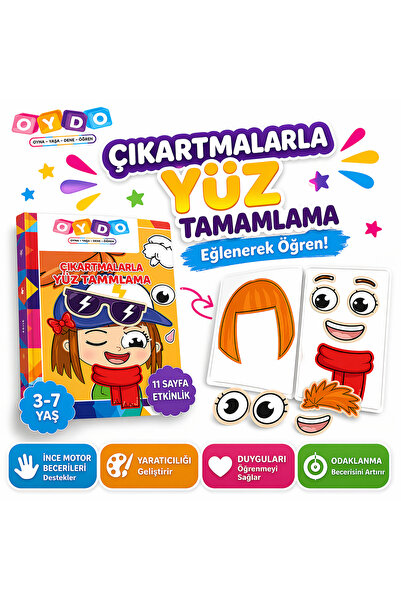 Çıkartmalarla Yüz Tamamlama