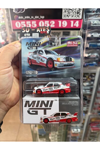 mini gt Mercedes Benz 190E 2.5 Evolution #78
