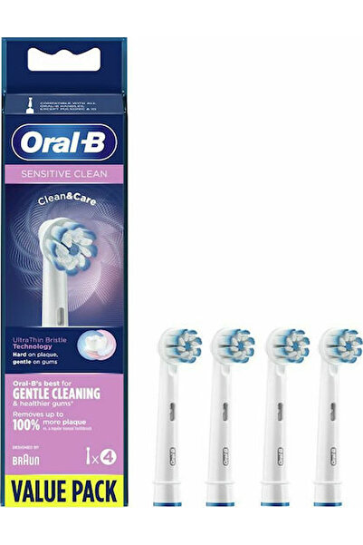 Oral-B Ανταλλακτικές Κεφαλές Οδοντόβουρτσας Sensitive Clean Clean&Care Πακέτο...