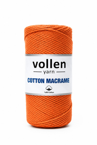 vollen yarn 200GR, Sfoară de macrame din bumbac premium, Macrame din bumbac c...