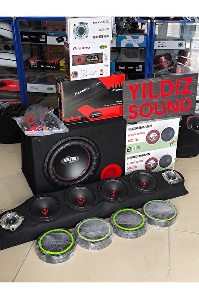 patili tasarım Komple Oto Ses Sistem Paketi Full