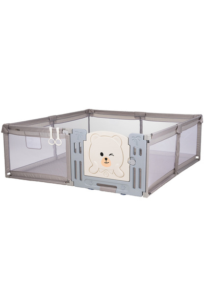 Evelise Țarc pentru copii Chipolino Amico 200x180 cm cu ușă bej