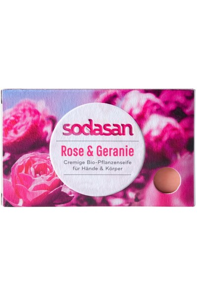 Sodasan Sapun cu trandafir salbatic