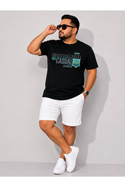 ANNEX Tricou pentru bărbați, mărime mare, din bumbac, cu croială confortabilă...