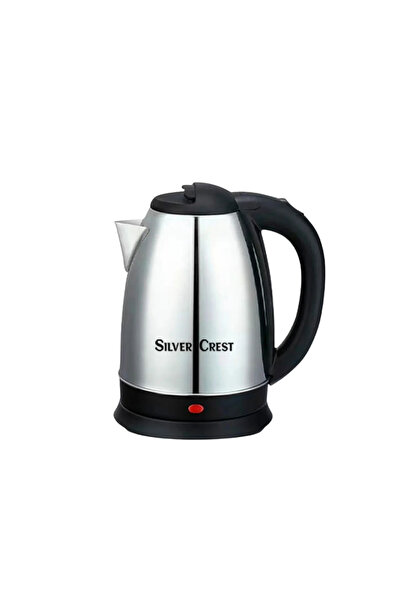 Silver Crest Stainless Steel Electric Kettle 2L 1500W with Fast Boiling and A...