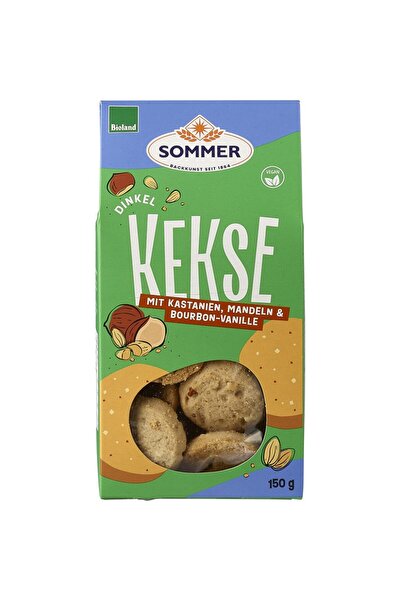 SOMMER Biscuiti vegani cu castane si migdale,