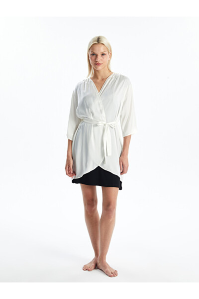 LC Waikiki I Shawl Roba Collar Plain Satin Women's Dressing Gown from Freezen...