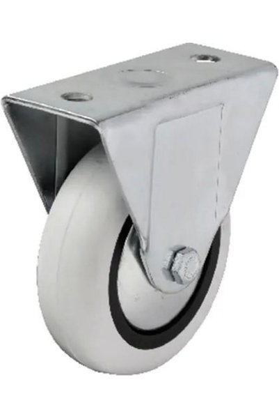 Toptan Bulurum Hts 355 - 75X25 mm Pvc Roller Fixed Caster 4 Pieces