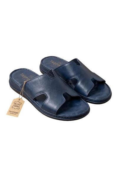 Taşpınar Ayakkabı 100% Genuine Leather Orthopedic Men's Summer Orthopedic Mas...