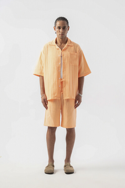 jaceyjace Basic Oversize Müslin Gömlek
